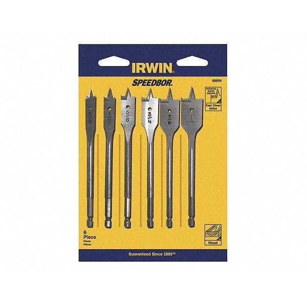 Irwin 88886 Speedbor Spade Bit Set - Image 3