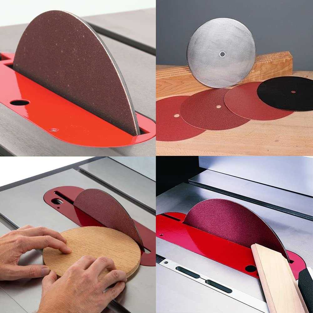 EMILYPRO Table Saw Balance Blade & 10 Sanding Disk & Calibration with 5/8 Arbor - Image 2