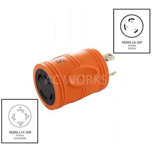 AC Works NEMA 6-50 Welder Adapter Kit for Various Outlets - Image 2