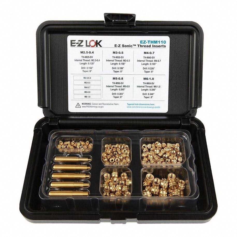 Approved Vendor Heat-Set Threaded Insert Kit EZ-THM110