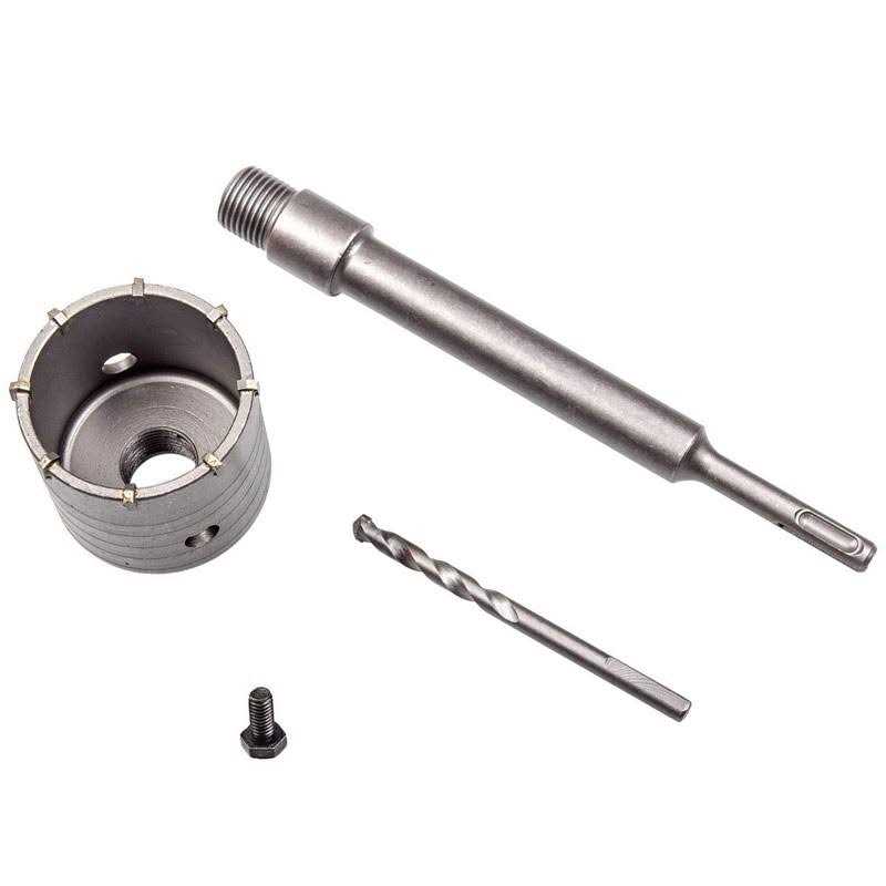 Certbuy 2 1/2 Inch Concrete Hole Saw with Sds Plus Shank 65mm Wall Hole Saw Drill Bit For Brick Concrete Cement Stone - Image 3
