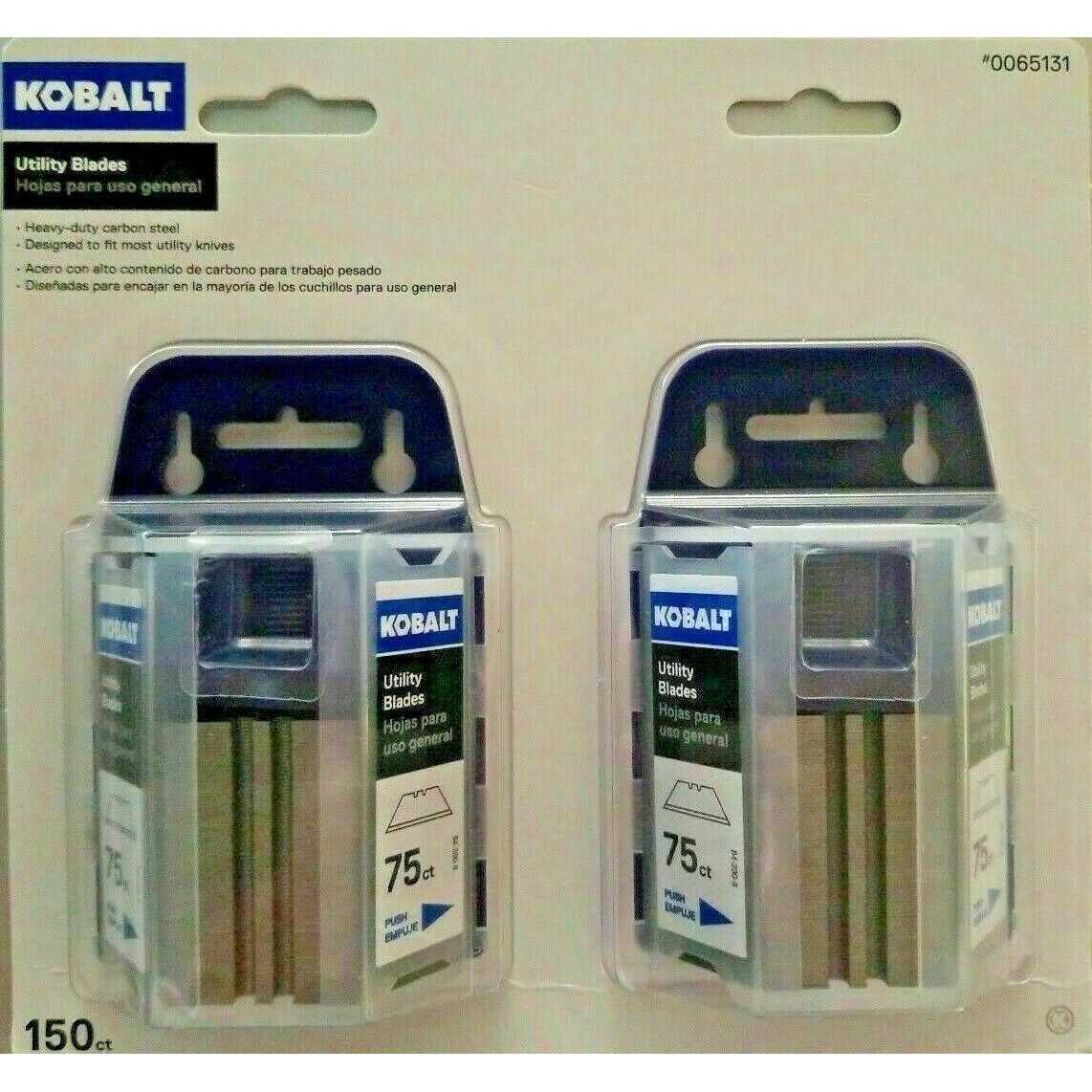 Kobalt Carbon Steel Utility Razor Blade 84-0522-0000 - Image 5