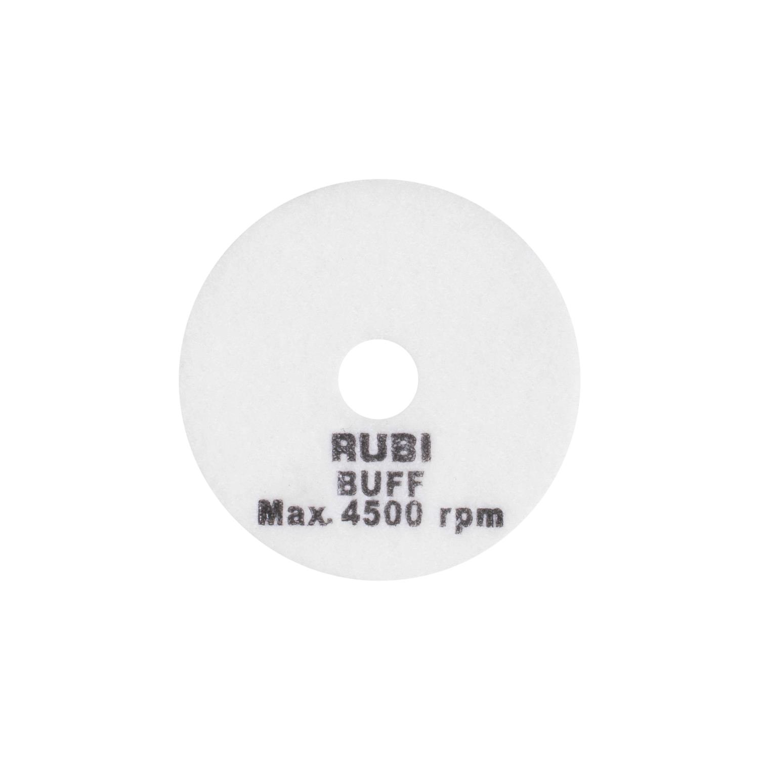 Rubi 4 in. 3000 Grit Resin Wet Polishing Pad