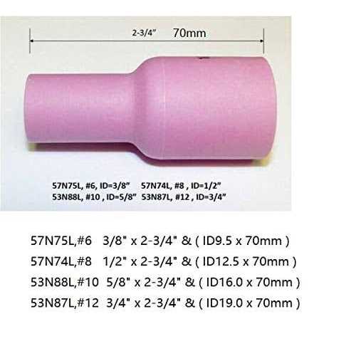 Riverweld TIG Jumbo Gas Lens Collet Bodies Large Diameter Fit SR WP 9 20 25 TIG Welding Torch - Image 3