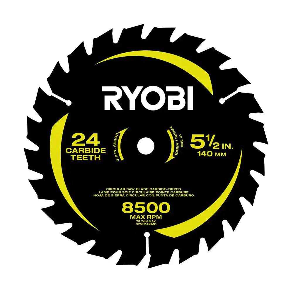 Ryobi 5-1/2 in. 24-Tooth Carbide Flooring Blade