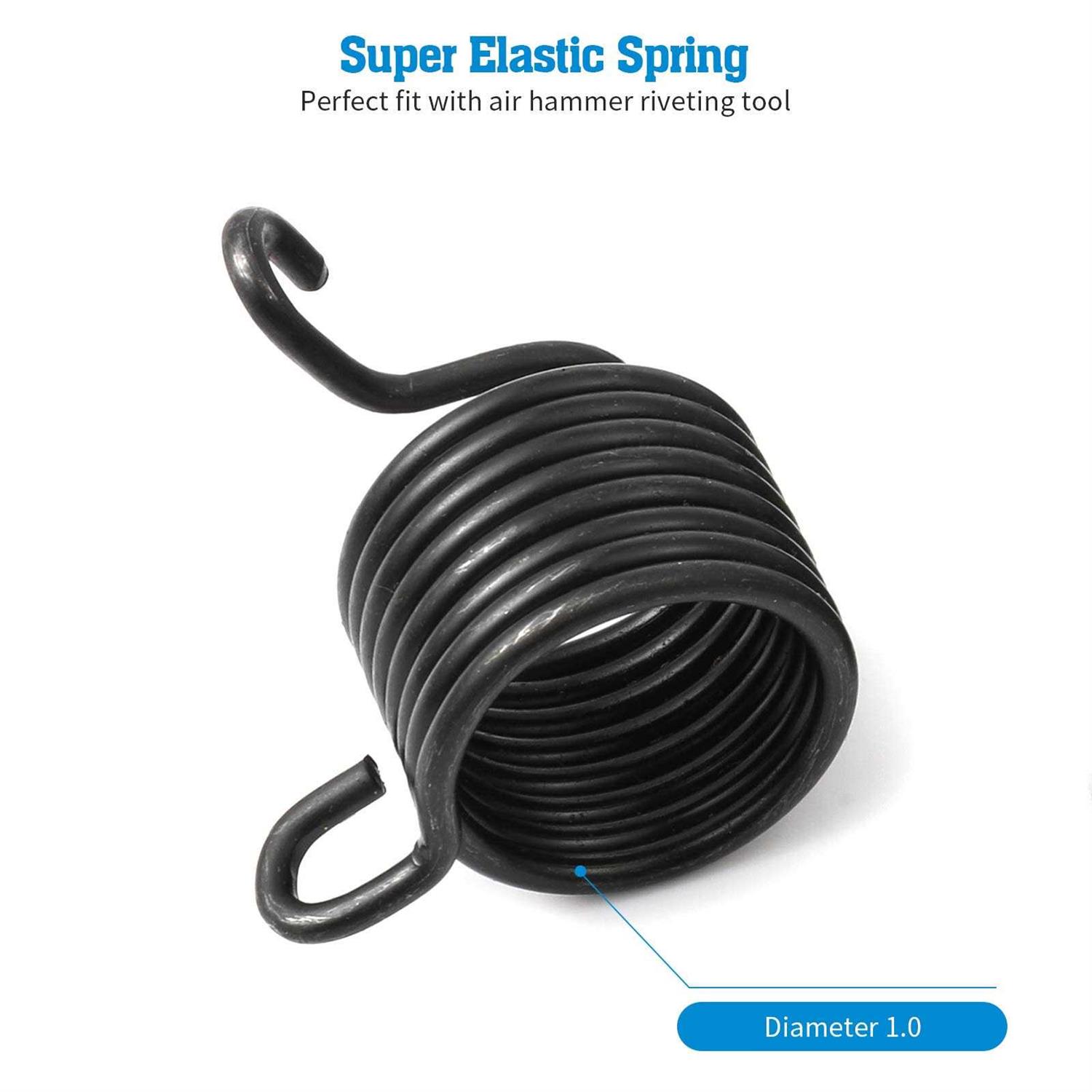 Anndason 7 Pcs Great Heavy Duty Smoothing Pneumatic Air Rivet Hammer Tools Kit - Image 5