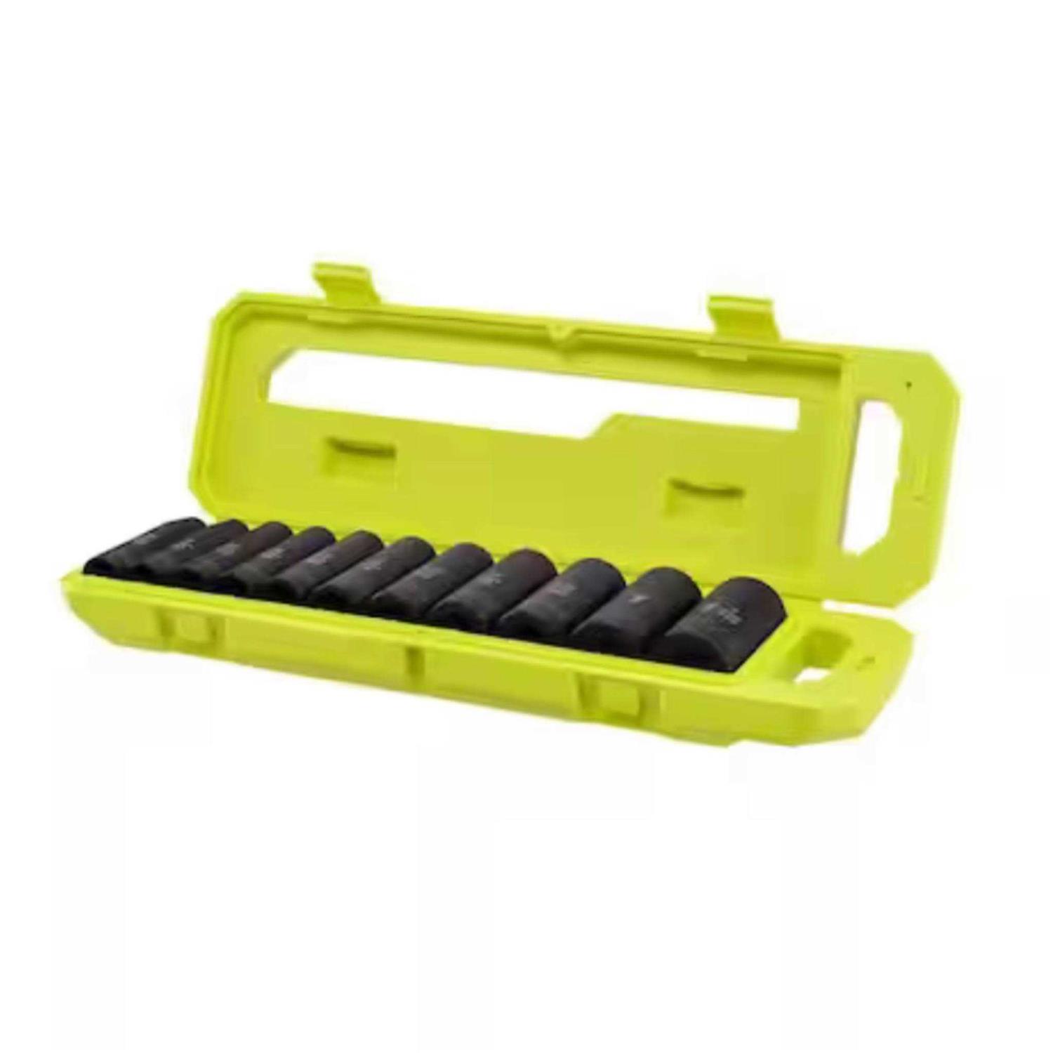 RYOBI 1/2 in. SAE Deep Impact Socket Set - Image 3