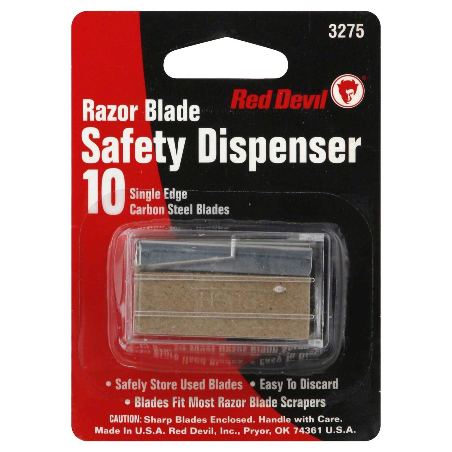 Red Devil 3275 Single Edge Razor Blades