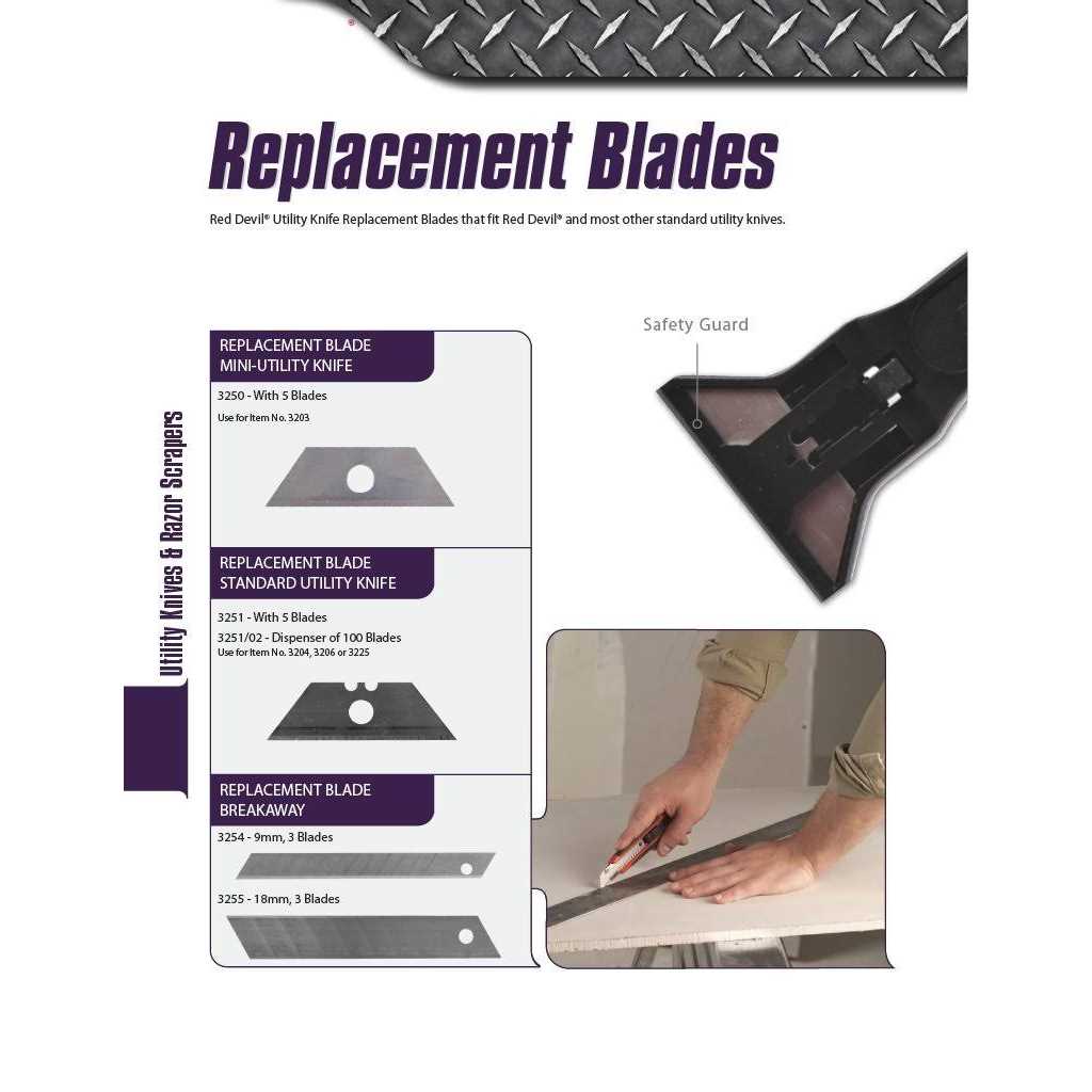 Red Devil 3275 Single Edge Razor Blades - Image 3