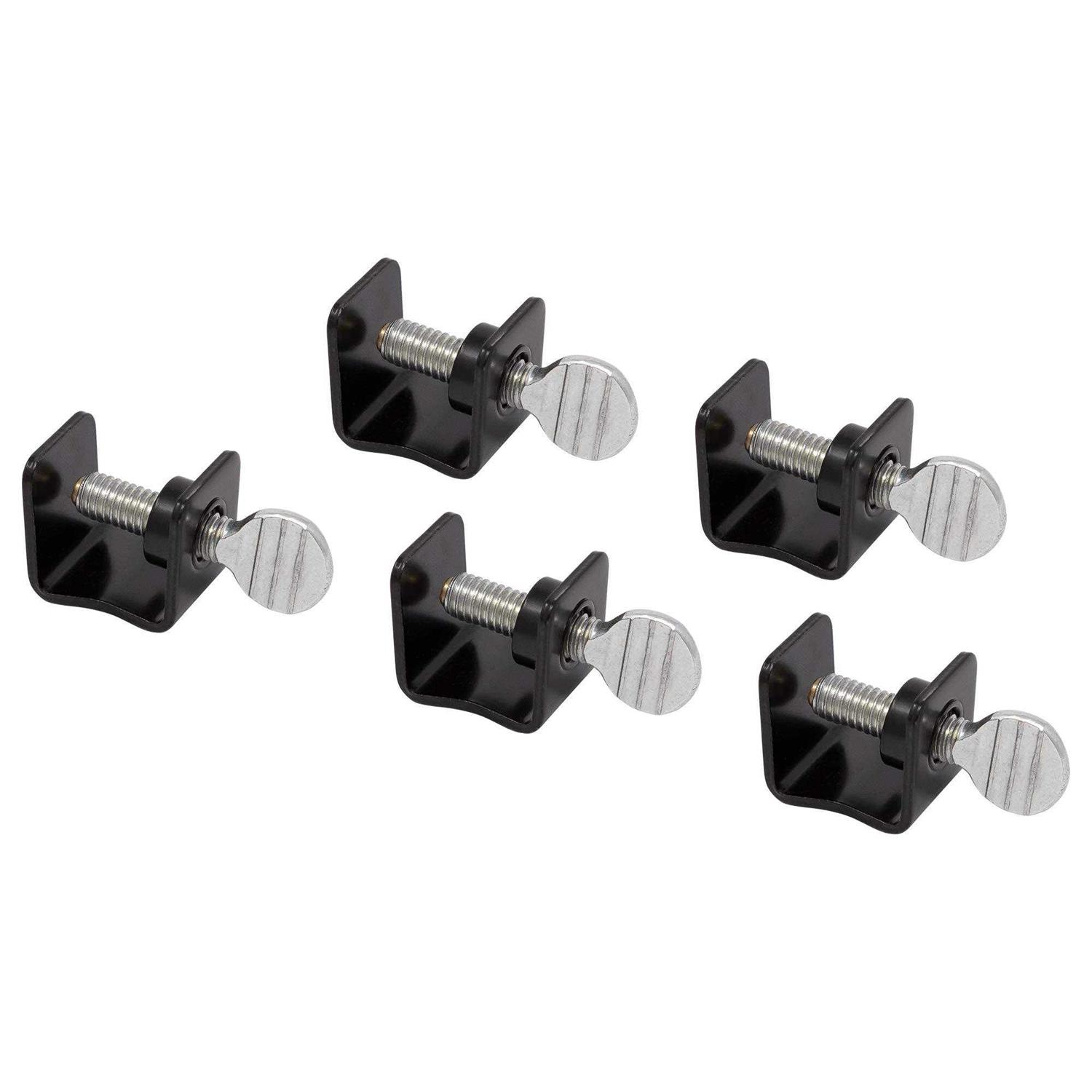 AES Industries 20410 Midget Panel Clamp Set 5Pc