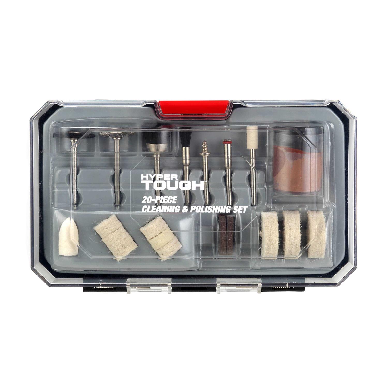 Hyper Tough 20-Piece Cleaning & Polishing Set