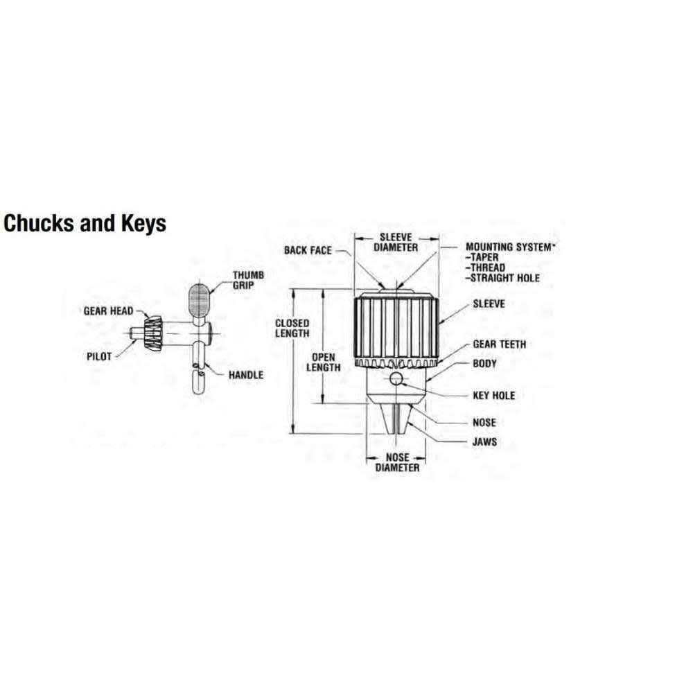 Jacobs 34-33C Plain Bearing Heavy Duty 1/2 Chuck 14451 - Image 3
