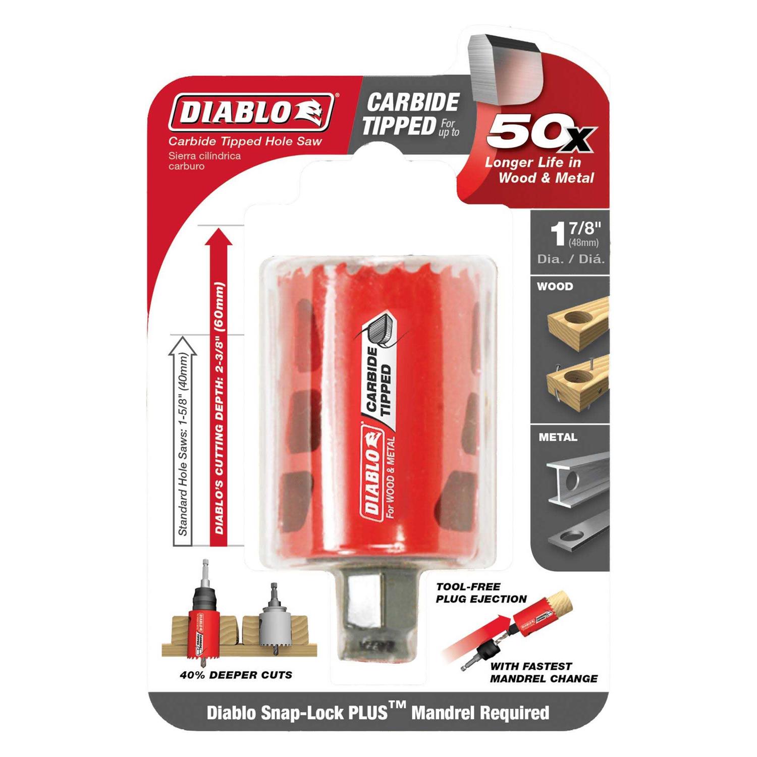 Diablo Carbide-Tipped Hole Saw DHS2563CT - Image 5