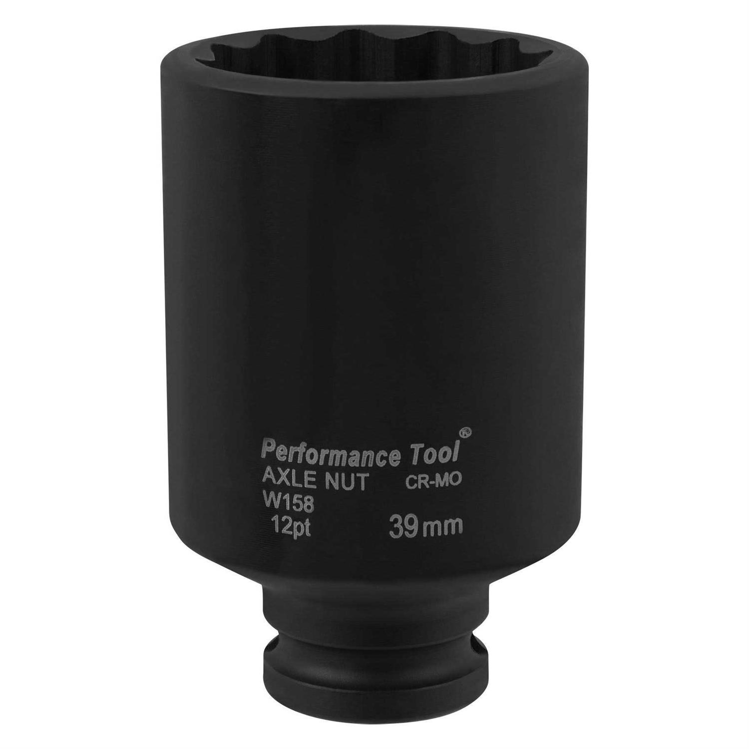 Performance Tool W158 Axle Nut Socket 39mm - Image 5