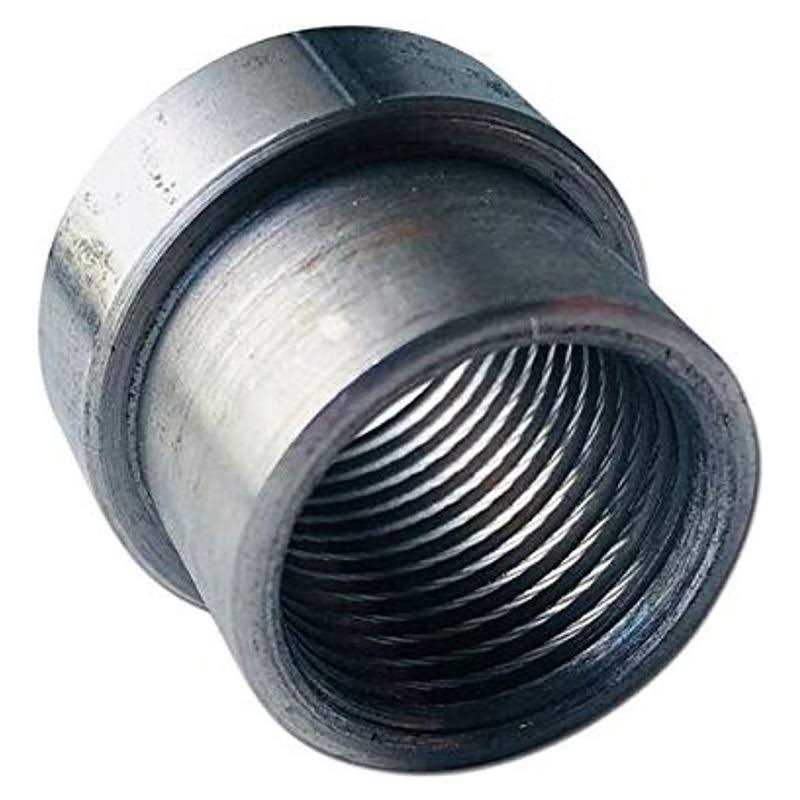 Steel 1/2 NPT Weld On Stepped Bung Female Nut Threaded Weldable .5 in. NPT for Automotive