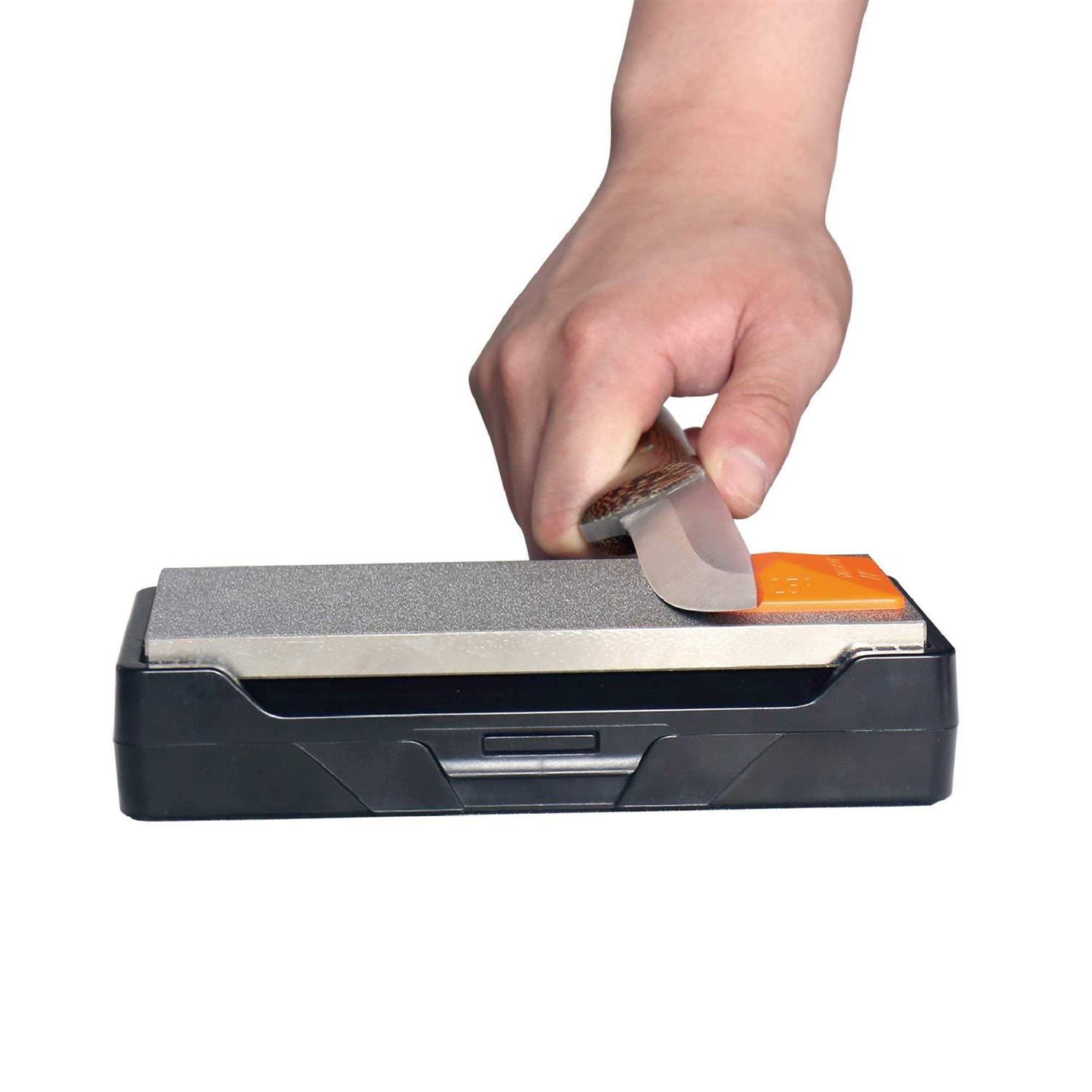 Sharpal Knife Sharpeners Sharpal 2 Piece Angle Pyramid Guide Sharpening Stone 196N - Image 5