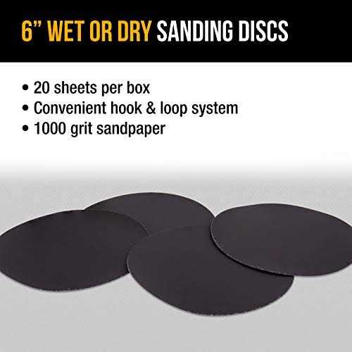 Dura-Gold Premium 6 Wet or Dry Sanding Discs Grit - Image 4