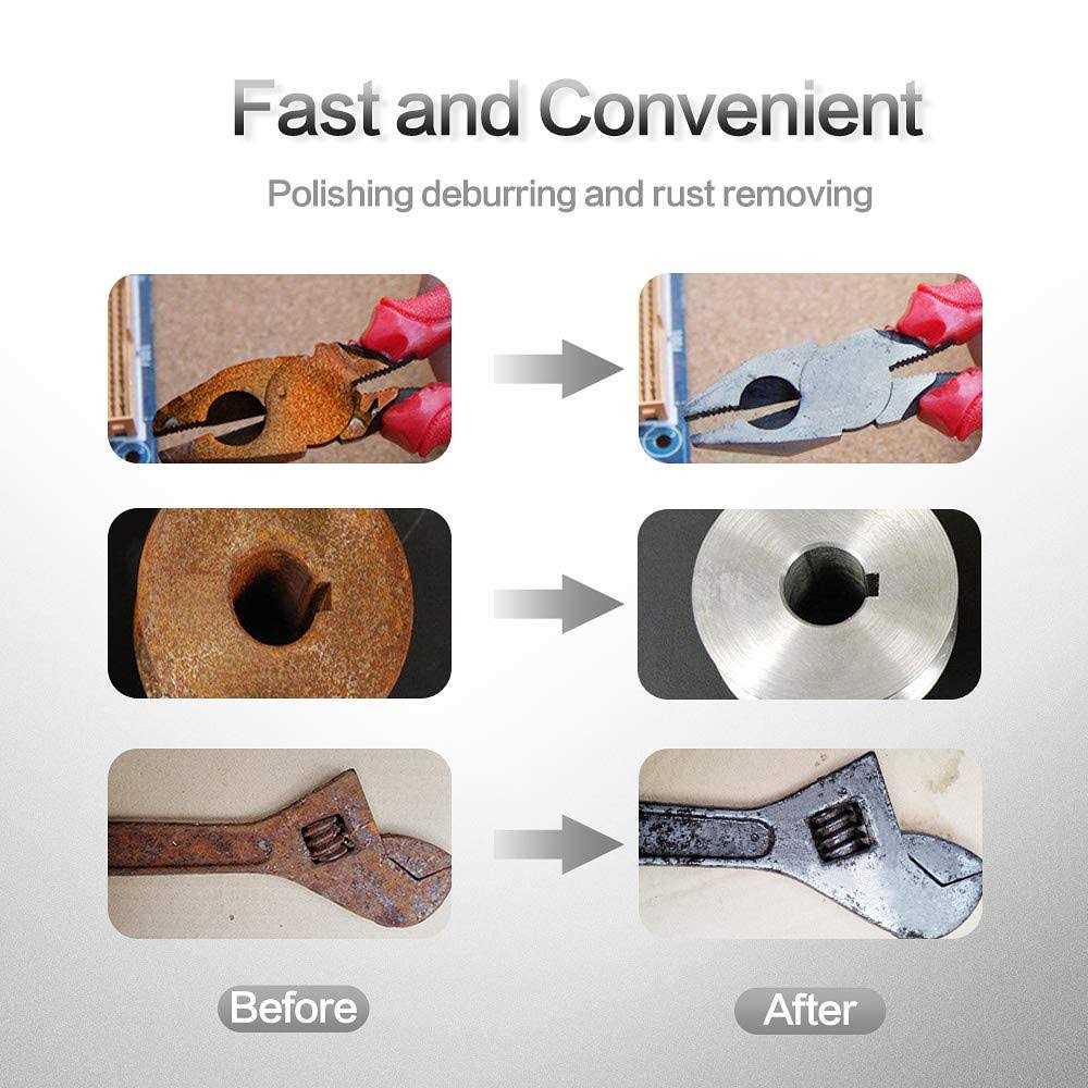 NYXCL 60Pcs Sanding Discs Set 2 inch Quick Change Sanding Discs with 1/4 Holders - Image 4