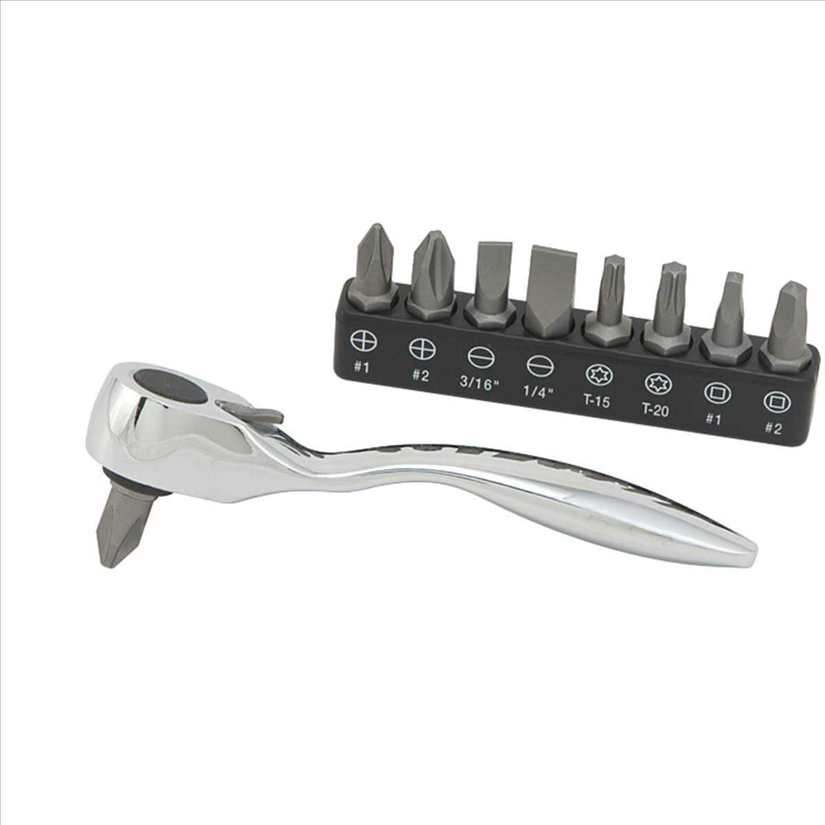 Offset Micro Bit Driver With Bits 11205 Titan