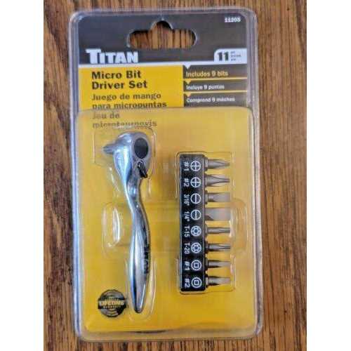 Offset Micro Bit Driver With Bits 11205 Titan - Image 5