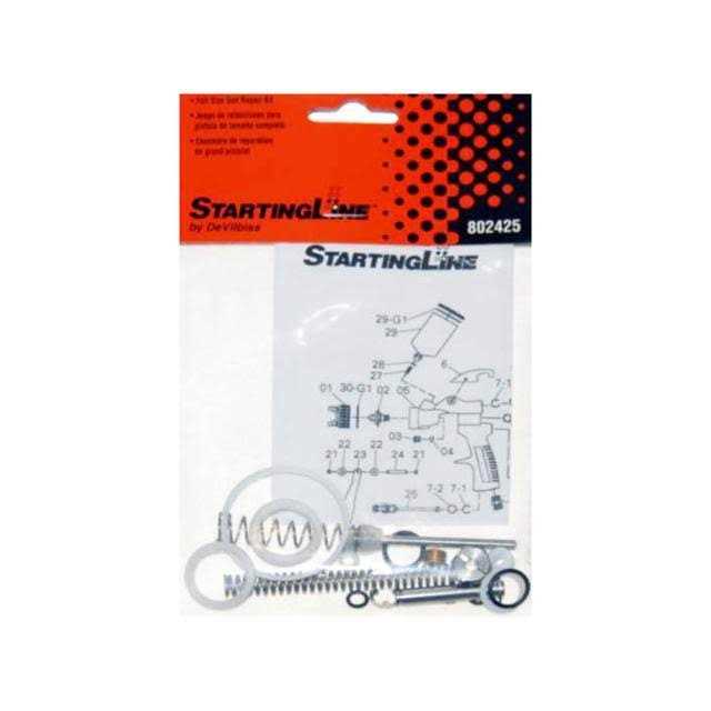 DeVilbiss 802425 Full Size Gun Repair Kit - Image 4