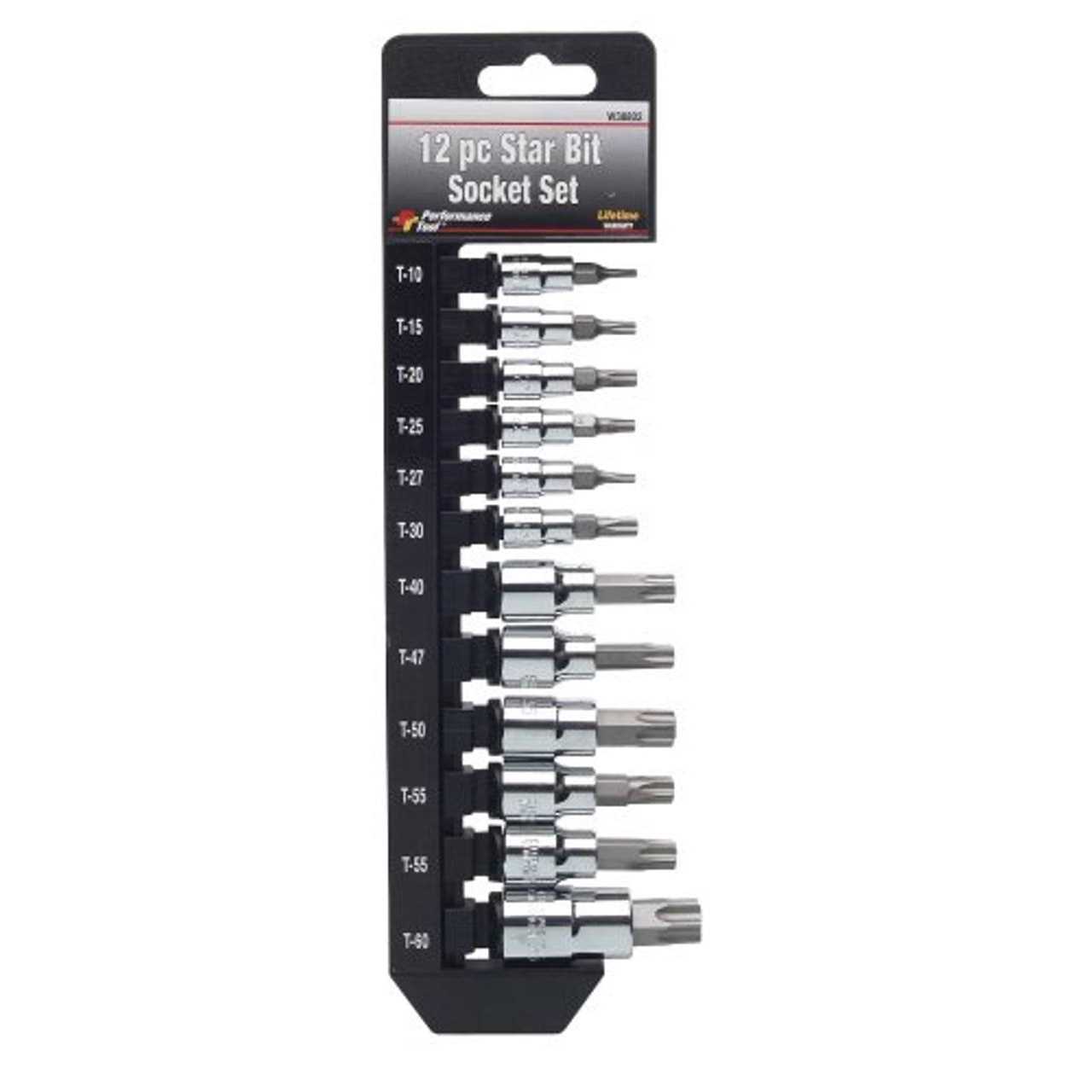 Performance Tool W38802 Star Bit Socket Set - Image 2