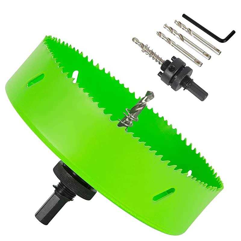 HLOFIZI Hole Saw Bit HSS Bi-Metal Cutter for Wood Metal Drywall Sheetrock Plastic with 1.5 Inch Deep - Image 3