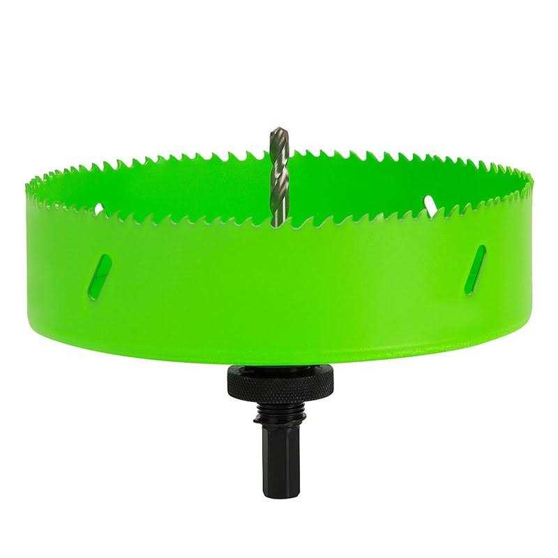 HLOFIZI Hole Saw Bit HSS Bi-Metal Cutter for Wood Metal Drywall Sheetrock Plastic with 1.5 Inch Deep - Image 4