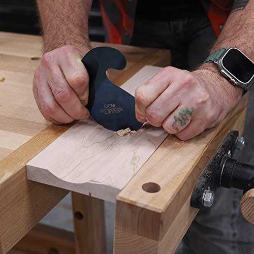 DFM Tool Works DFM Blue Curved Cabinet Scraper Card Set - Image 4