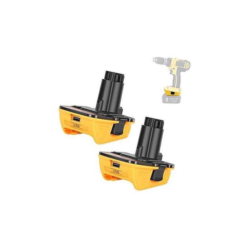 Replacement DCA1820 Battery Adapter Compatible with Dewalt 18V to 20V Tools - Image 5