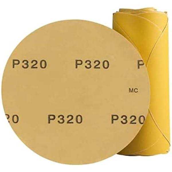 Shawya 100 PCS 6 Inch PSA Sanding Discs Grit Self Adhesive Sticky-back Sandpaper for DA Sander Woodworking Wood Metal - Image 5