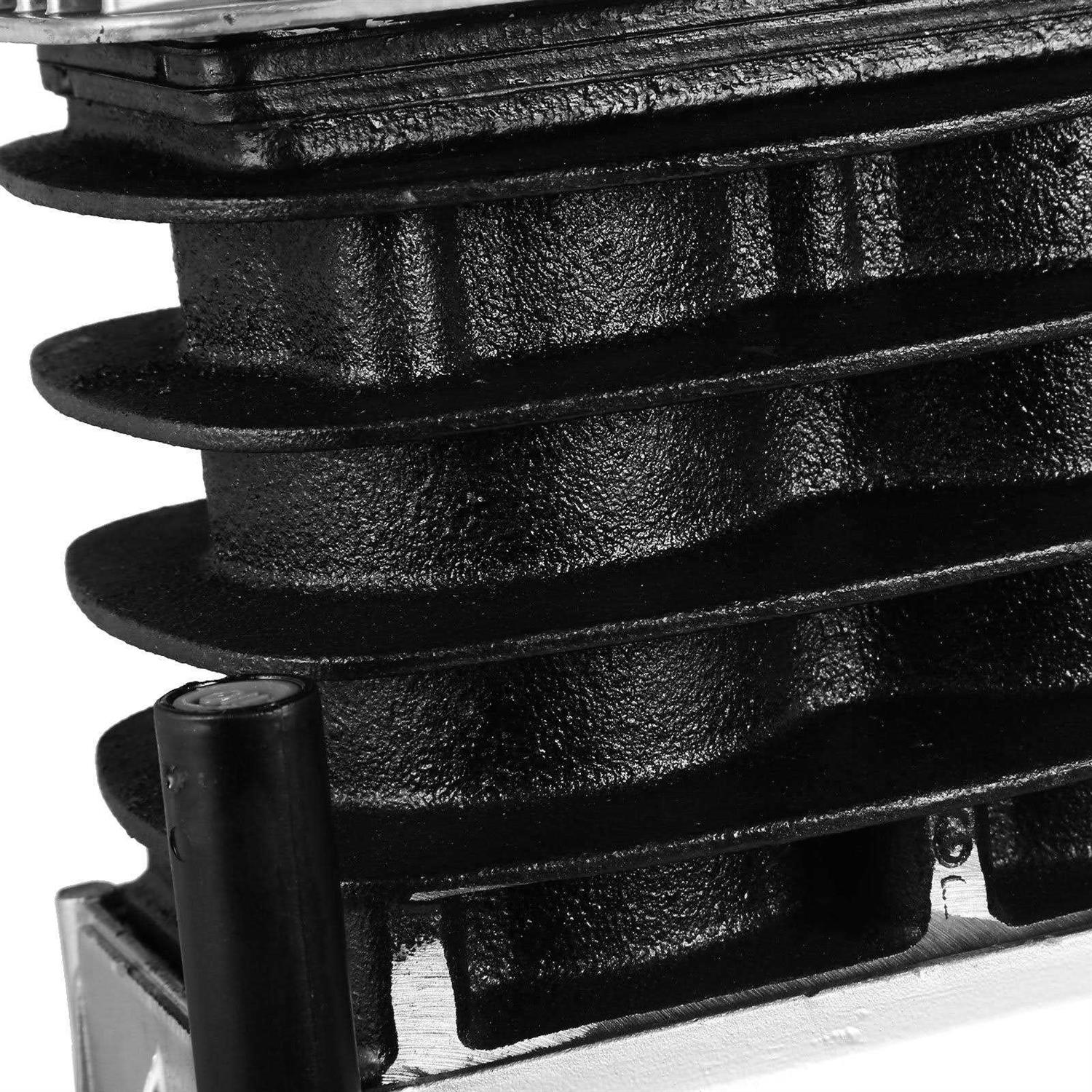 Happybuy Air Compressor Pump 3HP 11.8CFM 115PSI Single Stage Twin Cylinder Aluminum Air Compressor Head Piston Style Splash Lubrication Pump - Image 4