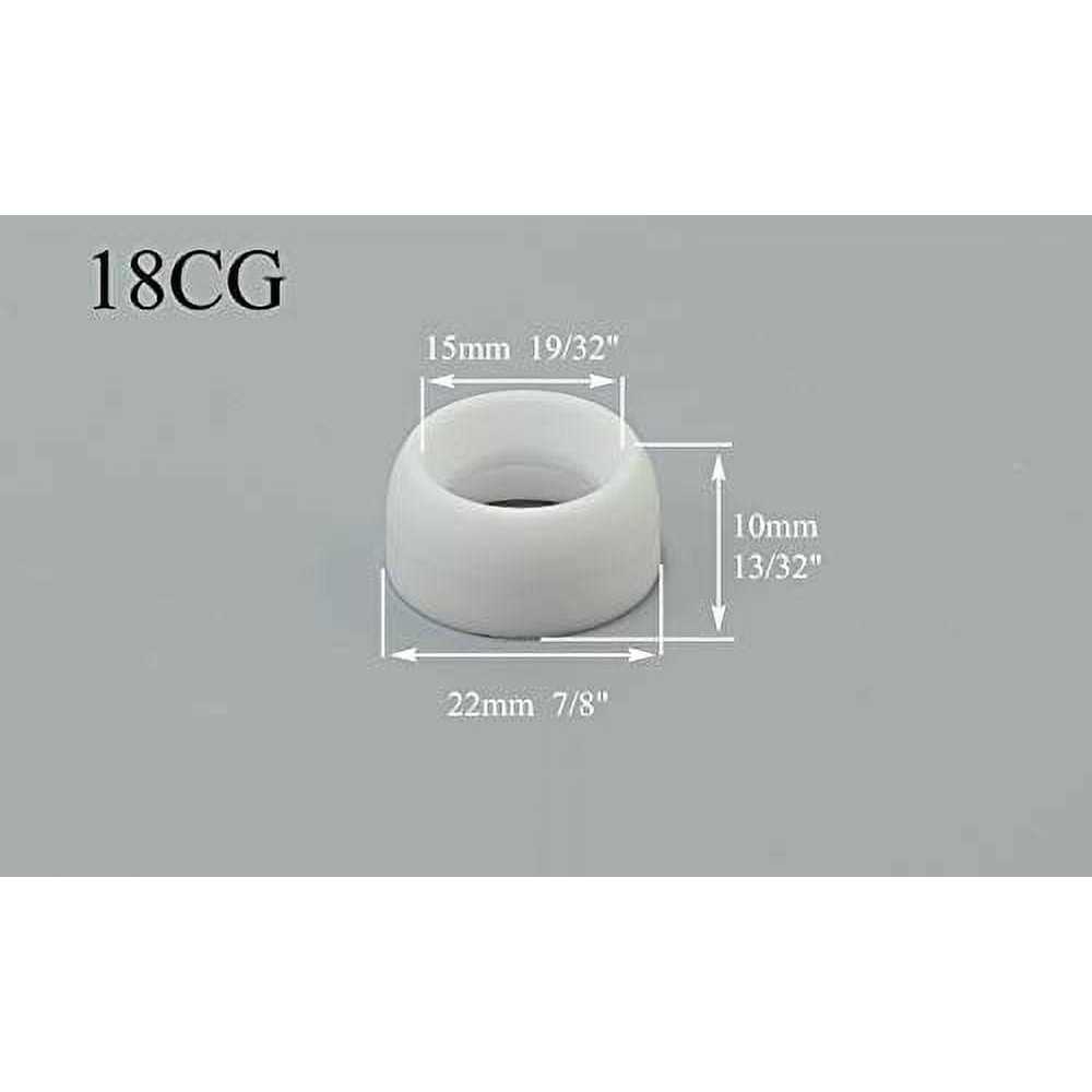 Riverweld TIG Gas Lens Collet Body Consumables Kit Fit Qq300 PTA DB SR WP 17 18 26 TIG Welding Torch 51pcs - Image 2