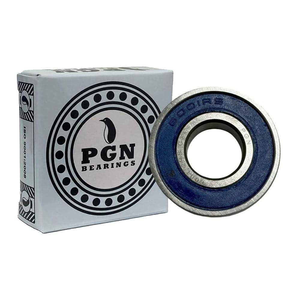 Pgn 6001-2RS Bearing Lubricated Chrome Steel Sealed Ball Bearing