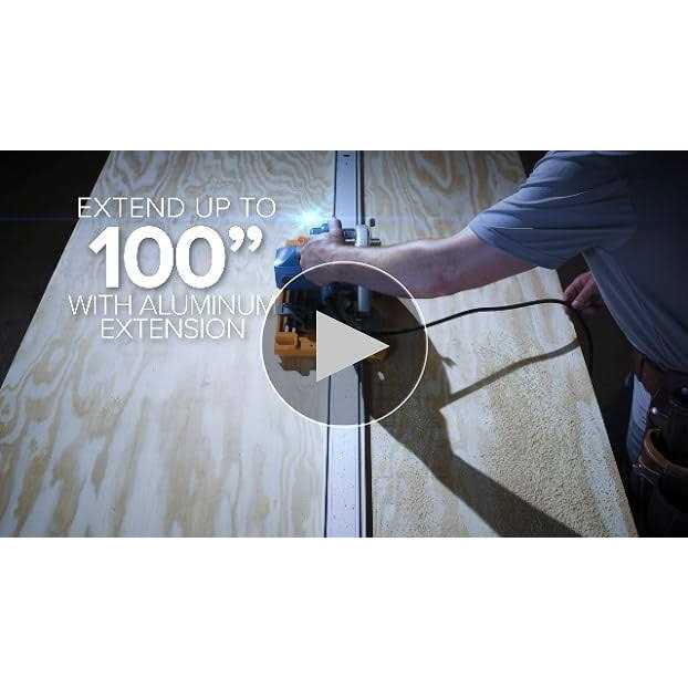 Bora NGX Saw Plate and 55 in. Non-Chip Strip 544001 - Image 5