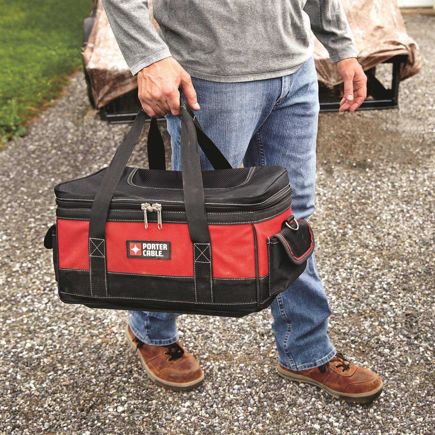 Porter Cable 20V Max Dual Port Charger Bag PCCB122C2 - Image 5