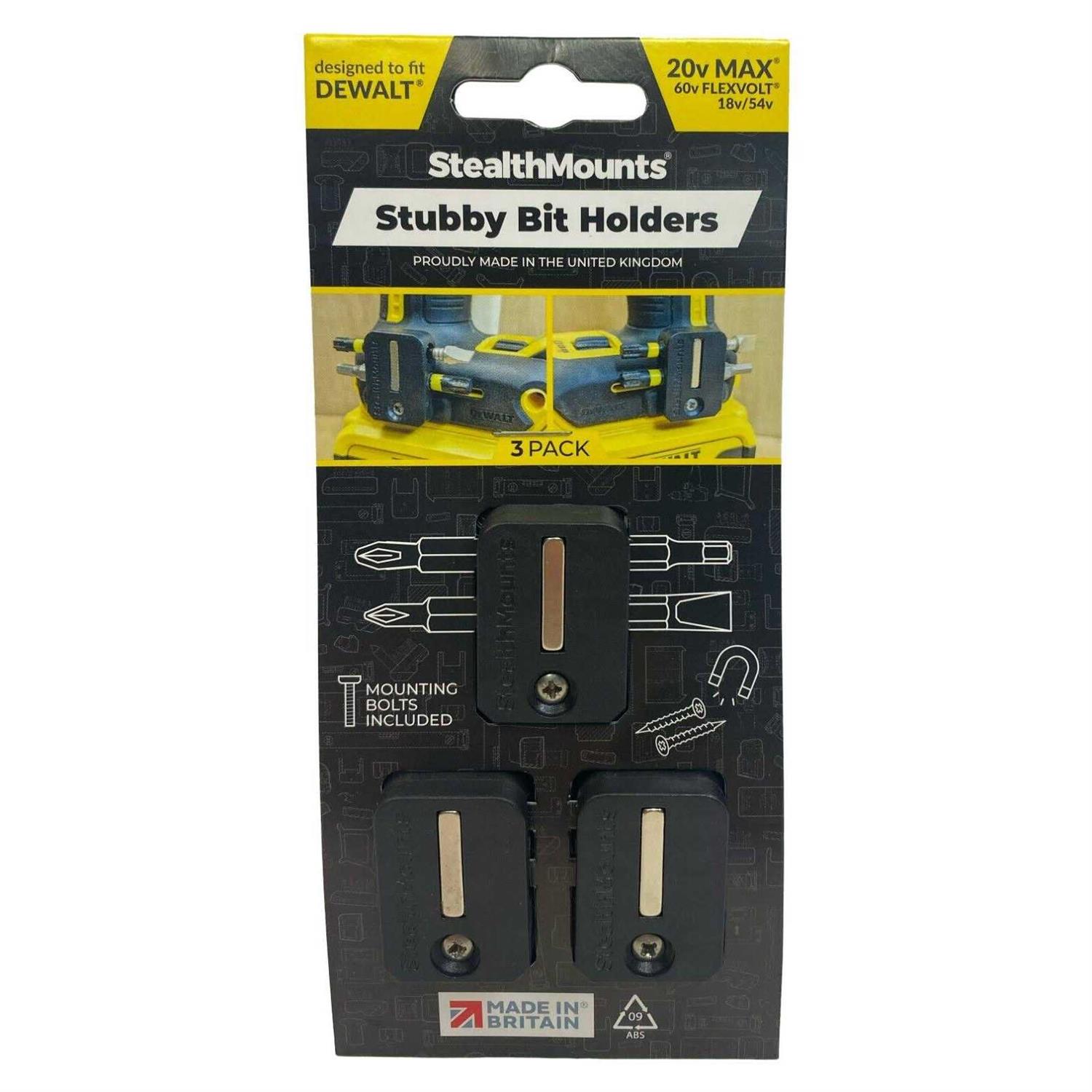 StealthMounts Stubby BIt Holder for Dewalt Power Tools - Image 4