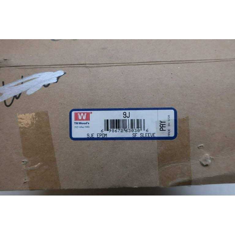 Tb Woods 9j Sleeve Coupling Insert - Image 4