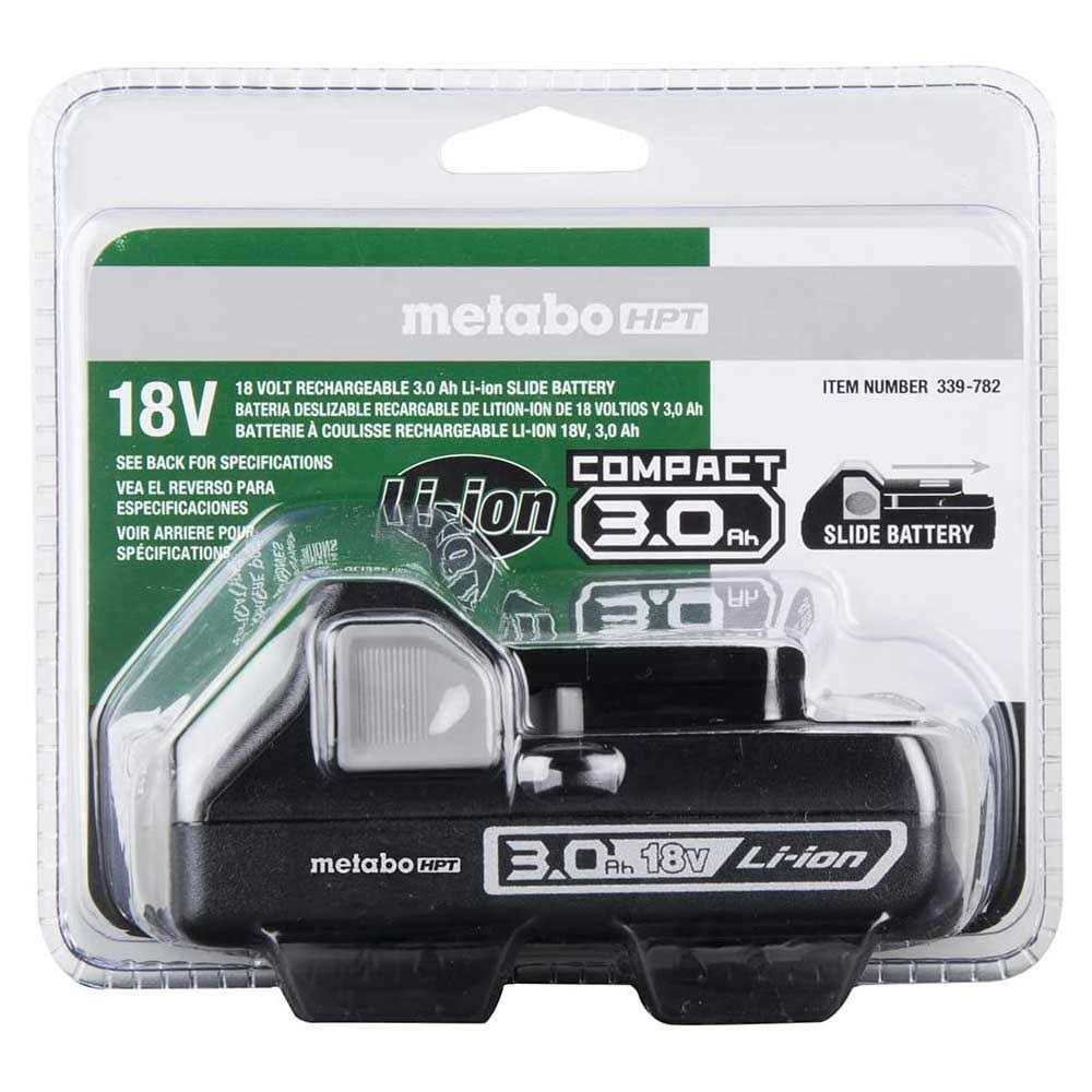 Metabo HPT 339782M 18V Compact 3.0-Amp Hour Lithium Ion Battery - Image 3