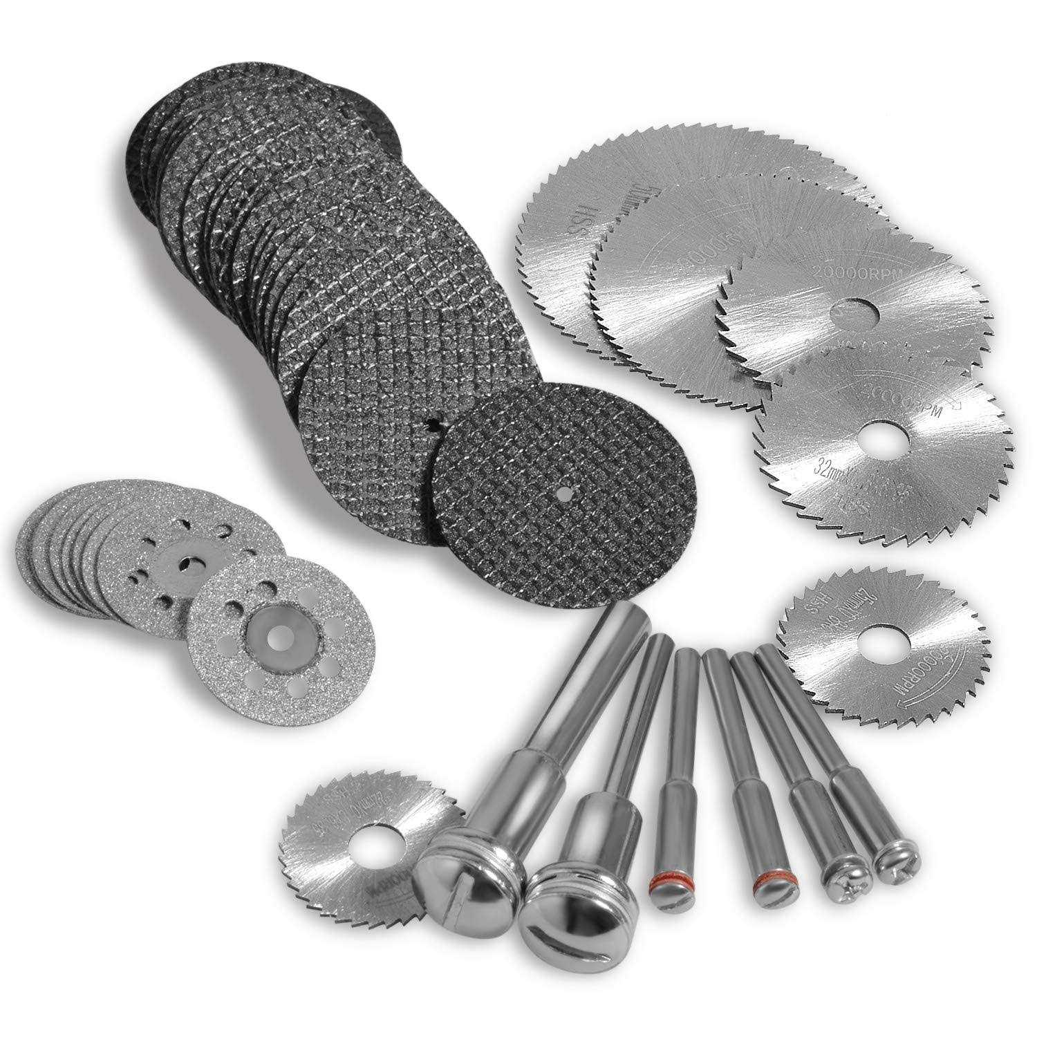 Kuenuilr Cutting Wheel Set Compatible with Plastic 36pcs for Rotary Tool - Image 5