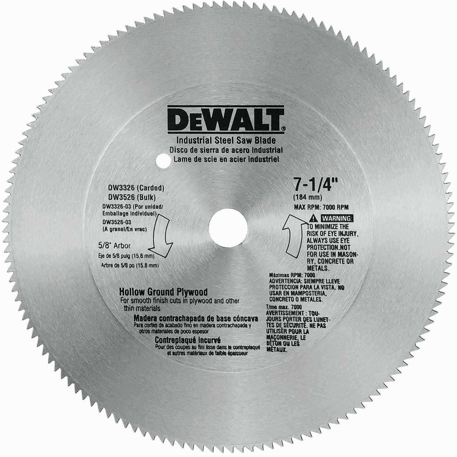 Dewalt DW3326 Circular Saw Blade - Image 4