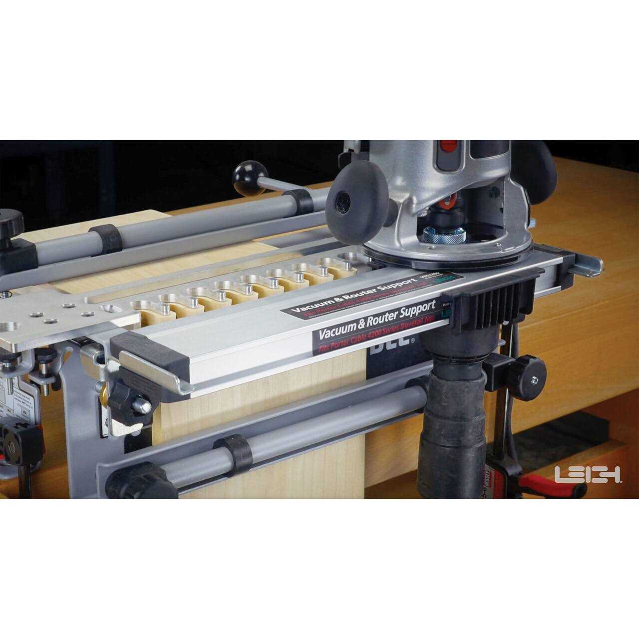 Leigh Vacuum and Router Support for PC 4200 Series Dovetail Jigs by Woodcraft VRS1200 - Image 4