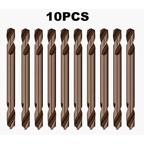 MAX-CRAFT HSS Cobalt Drill Bit Double End Stubby Body Drill Steel Metal Iron-10Pcs - Image 4