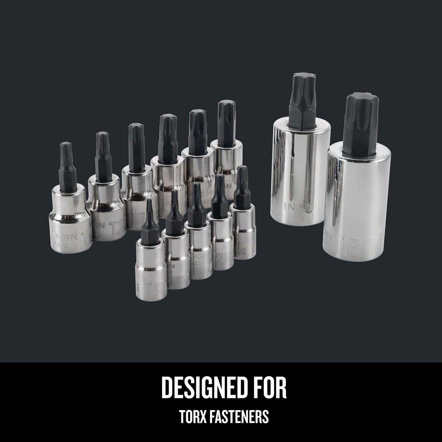 Craftsman 13 Piece Torx Bit Socket Set - Image 3