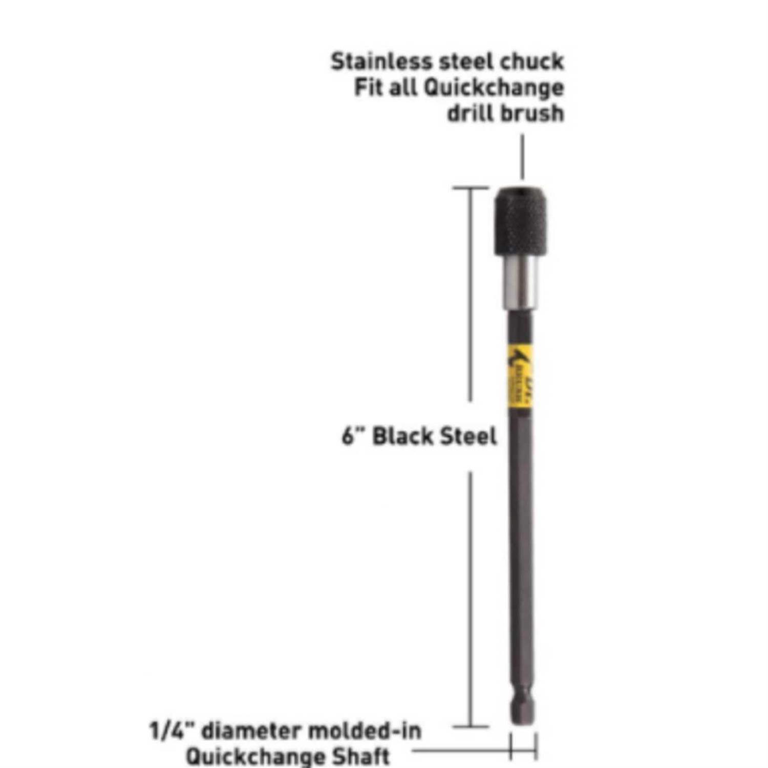 Diamond Shine Drill Brush Nylon Scrub Brush 5-in Diameter DSCOMBO3 - Image 5