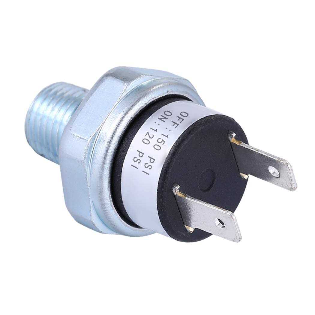 FanWayer Pressure Switch 120-150 PSI Air Compressor Pressure Switch 1/4-18 NPT Air Pessure Switch 24V 12V Pressure Switch Air tank hi - Image 5