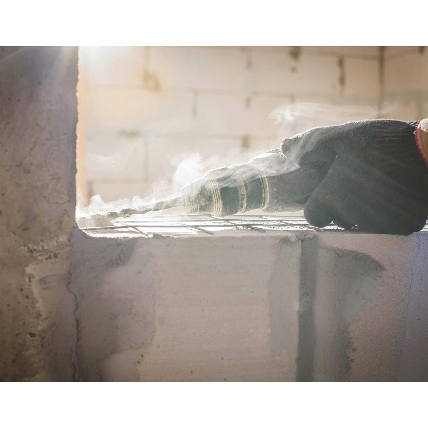 Sabre Tools 3/4 Inch x 39 Inch SDS Plus Rotary Hammer Drill Bit Carbide Tipped for Brick Stone and Concrete - Image 5