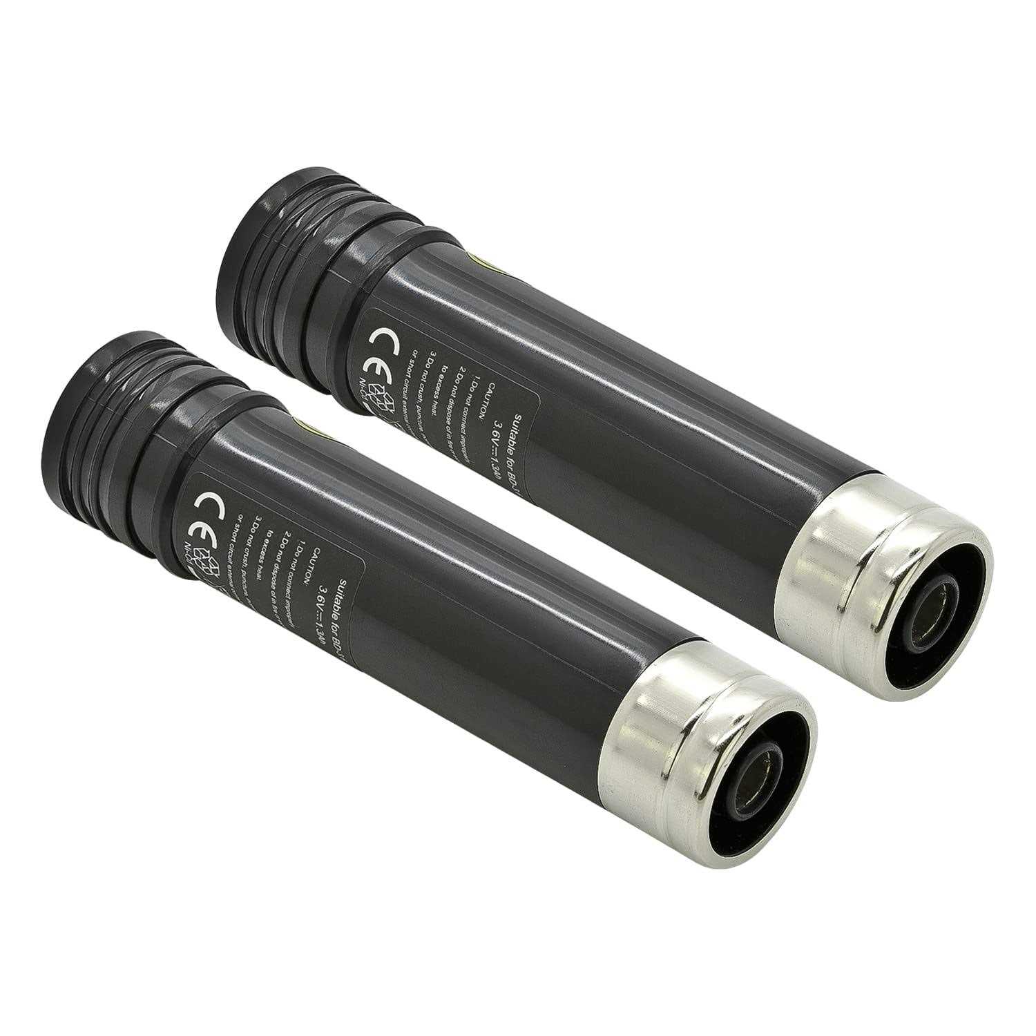 ExpertPower 2 x 3.6v 1300mAh NiCd Battery for Black & Decker Vp100