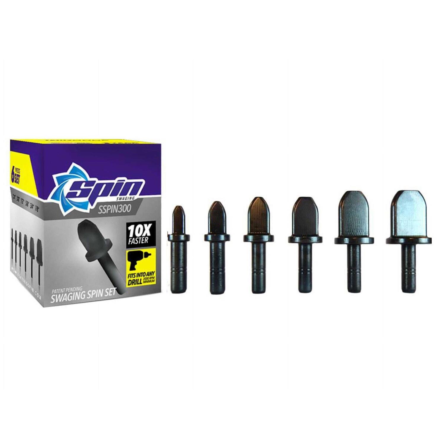 Spin Tools S6000 6 Tool Swaging Spin Set - Image 4