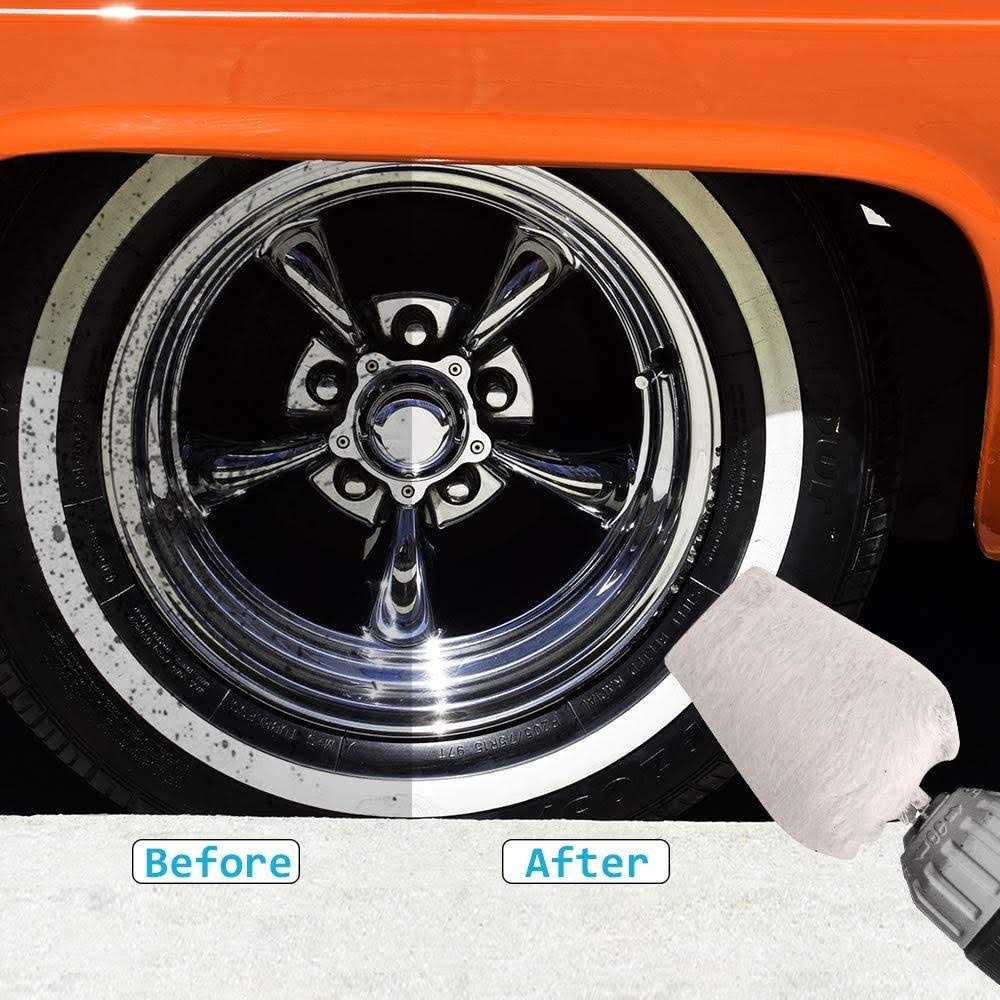 Benavvy 11pcs Buffing Wheel for Drill Polishing Ball for Drill with 0.25 Hex Shafts - Image 3